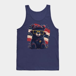 Patriotic Bear Tank Top